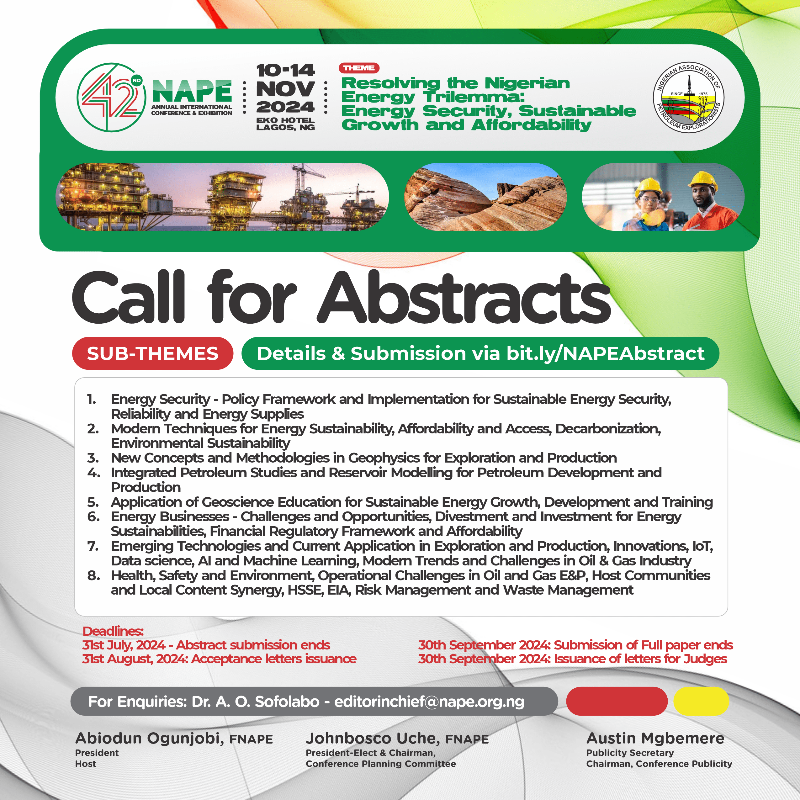 NAPE 2024 Call for Abstracts