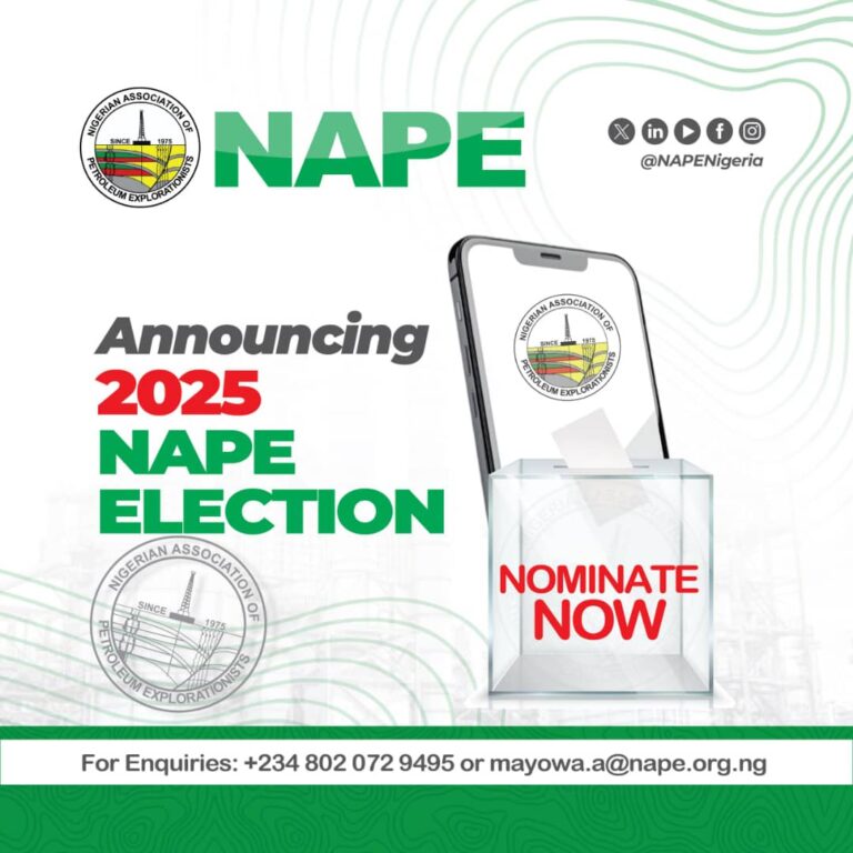 Announcement of the 2025/2026 NAPE Executive Committee Election